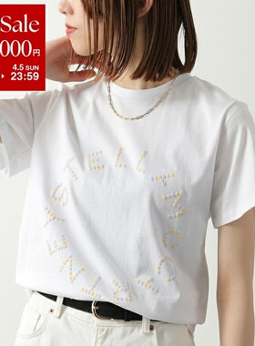 日本直邮Stella McCartney 童装 T恤 TY8C71 Z0434 女童短袖纯棉