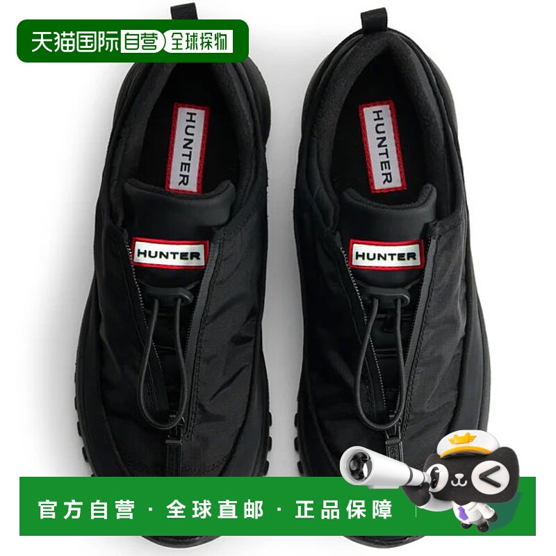 日本直邮Hunter 男女士 Travel Flow 拉链训练鞋 UFF7003NYL-BLK
