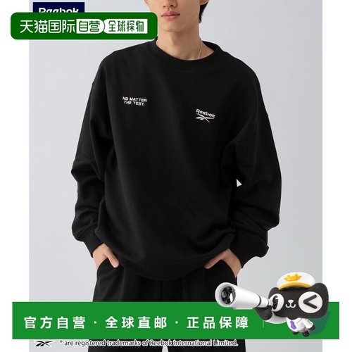 1h可退 日本直邮Reebok 男女同款 裏毛 羅格刺繡 寬鬆運動套裝 rm