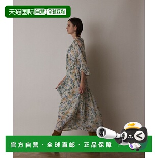GR9467EW0167 花卉印花卡夫坦连衣裙 日本直邮GRACE CONTINENTAL
