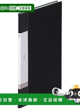 【日本直邮】LIHIT LAB文件夹 A4 黑色 10 本 G3200-2410