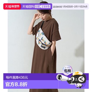 1h可退 日本直邮FREAK'S STORE 美国棉宽松T恤连衣裙新款