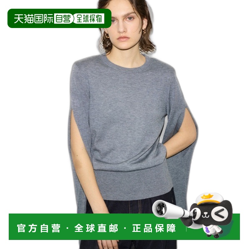 1h可退 日本直邮THROW by SLY 女士高密针织圆领上衣 030IS070048