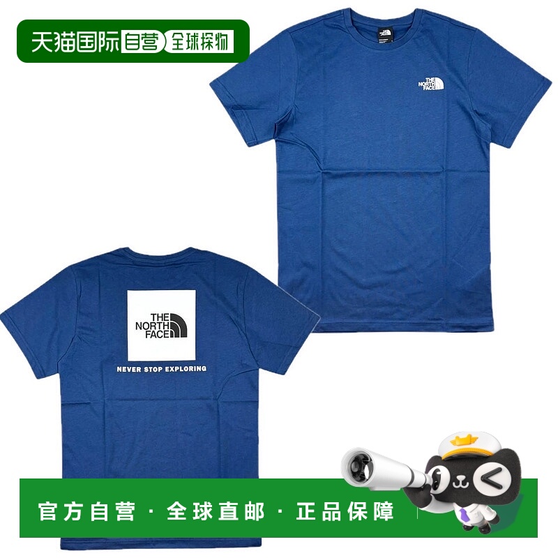 日本直邮 The North Face 红色盒子短袖T恤 [NF0A2TX2/NF0A87NP]