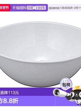 【日本直邮】Nodahoro野田珐琅 厨房用品搪瓷碗28cm白色 BO-28W