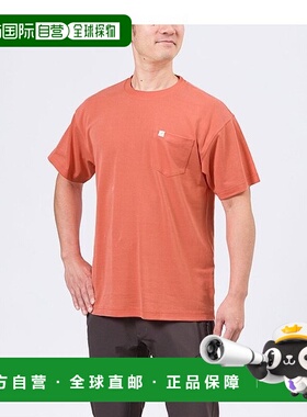 日潮跑腿Montbell蒙贝欧 US KAMICO 短袖 T 恤 男女同款 BK S 230