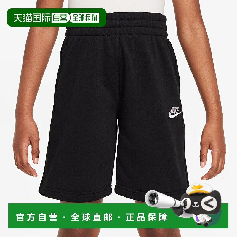 日本直邮Nike 青少年 Nike YTH NSW Club FT 短裤 LBR 服装下装短