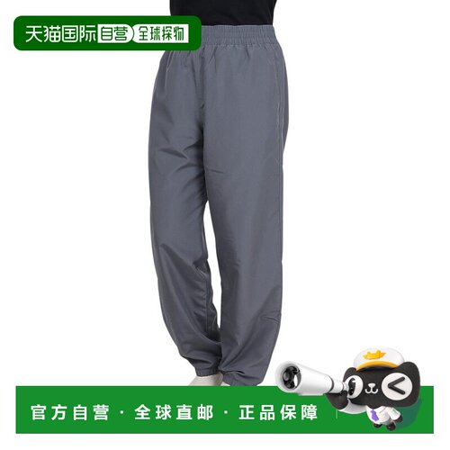 日本直邮Under Armour 纯色字母Logo印花系带休闲裤 女款 灰色