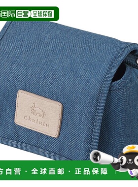 【日本直邮】HAKUBA 相机包S尺寸海军蓝色牛仔风格斜纹面料