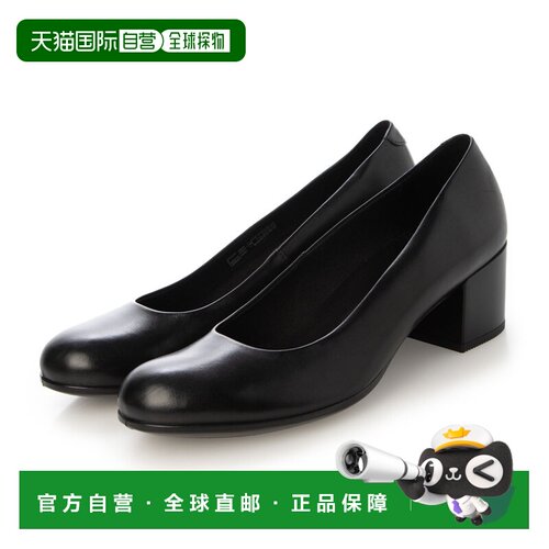 日本直邮ECCO 爱步徒步 209903 女士真皮高跟鞋，经典款，35码（