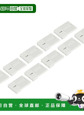 【日本直邮】Panasonic松下 wide21嵌入式开关 白色 WT3033W 10个