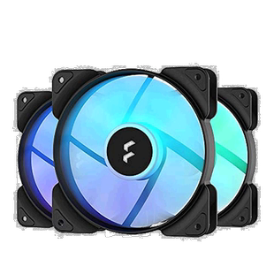 【日本直邮】Fractal Design机箱散热器Aspect 12 RGB黑色4pinPWM