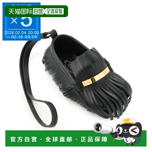 日本直邮Tod's GOMMINO 驾车鞋吊饰黑色女士包包吊饰图案xawcflx2