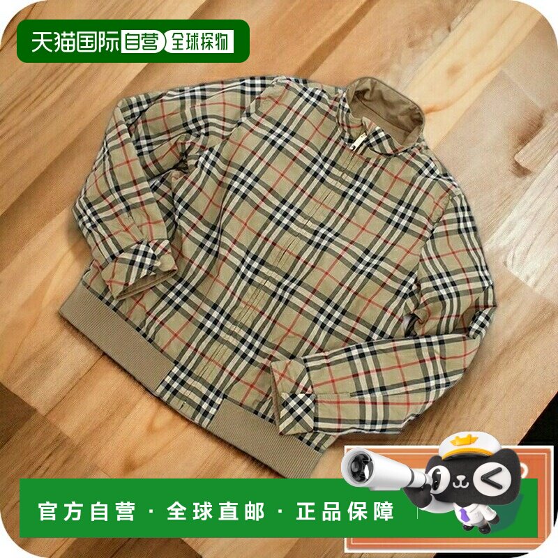 日本直邮urberry 夹克 婴儿 Burberry  棉 8053692 ARCHIVE BEIGE