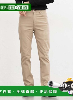 日本直邮Honeys 棉混纺弹力女士长裤 股下69cm [HN6029EW012638]