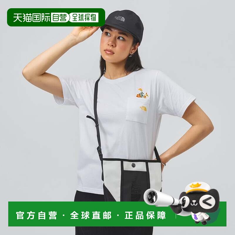 日本直邮THE NORTH FACE/北面 NTW32630 女款 运动T恤 白色 THE N图片