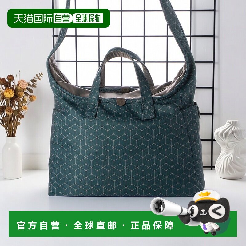 日本直邮Y'SACCS 立方×圆点图案2WAY托特&单肩包 M号 [YS1509AW0图片