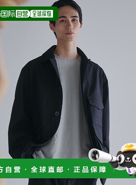 1h可退 日本直邮THE SHOP TK 男装 宽松版型 甲板夹克 双口袋设计