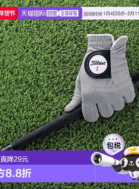 【日本直邮】Titleist泰特利斯 高尔夫手套/左22cmTG53GY-22 GY灰