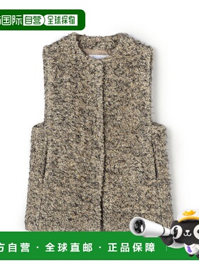 1h可退 日本直邮BALLSEY 女装 意大利羊毛混纺修身短款无袖外套