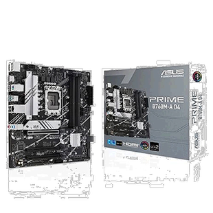 【日本直邮】Asus华硕 主板 13.12代LGA1700兼容 PRIME B760M-A D