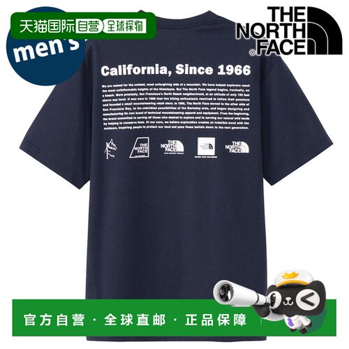 自营 THE NORTH FACE 短袖历史标志T恤 [NT32407-UN SS25] S/S 历