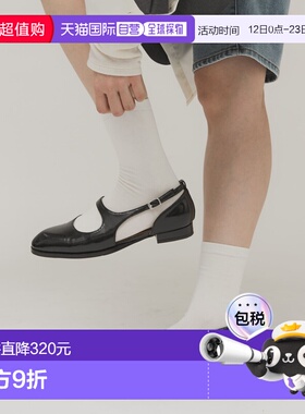 1h可退 日本直邮KBF 女装 切口设计玛丽珍乐福鞋 宽松搭扣 KB2613