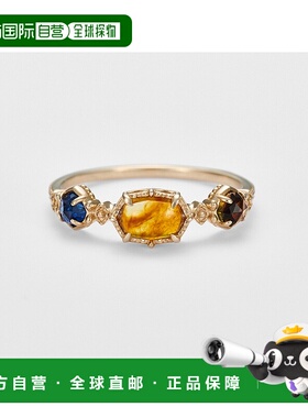 日本直邮日潮 agete 阿卡朵K5 多宝石戒指