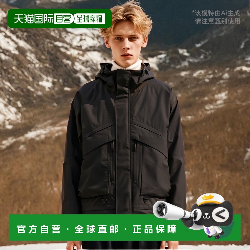1h可退 日本直邮BEAMS 男士防风防水三层夹克外套 11181825803