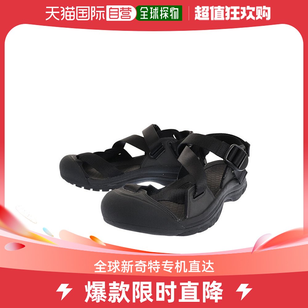 日潮跑腿keenKEEN男士运动凉鞋Zelaport2黑色1022418绑带鞋26.