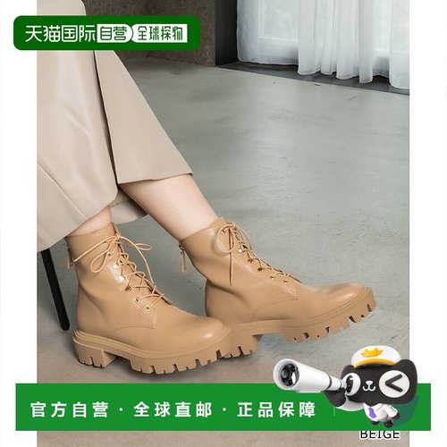 日本直邮RANDA 无压力柔软防滑鞋底系带靴 RA041BW11665 女靴