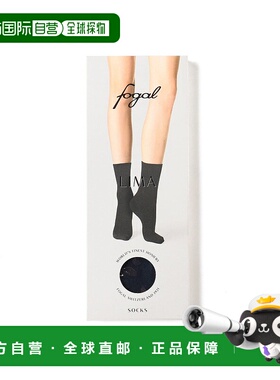 1h可退 日本直邮FOGAL 女士Lima款高档舒适棉质袜子 65430009481