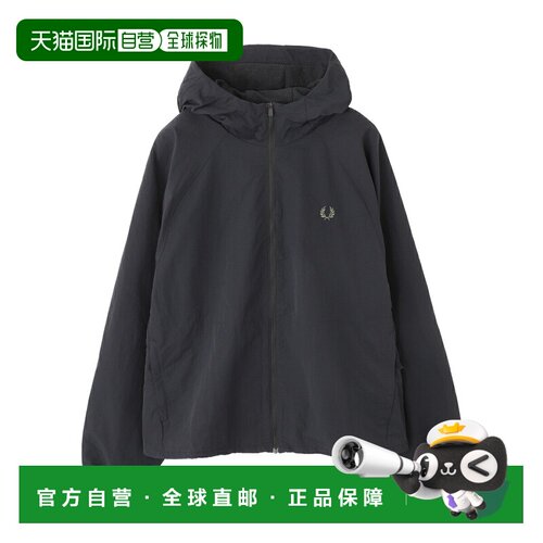 日本直邮FRED PERRY j3311 102 OVERSIZED HOODED SHELL JACKET