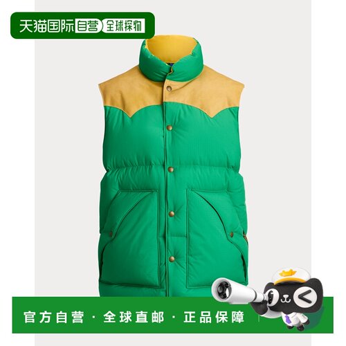 日本直邮RALPHLAUREN时尚潮流羽绒鹅绒男款背心 710B23064-001