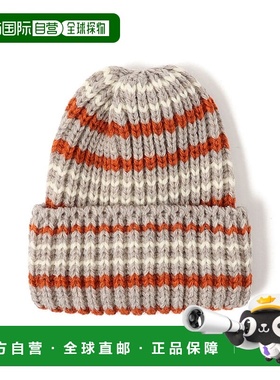1h可退 日本直邮HIGHLAND 2000 女士 全毛宽松罗纹针织帽 多色边