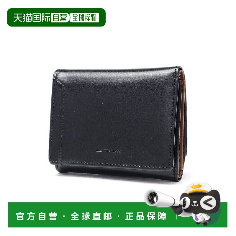 日本直邮master-piece 男士女士紧凑型真皮三折钱包[223053 MA125