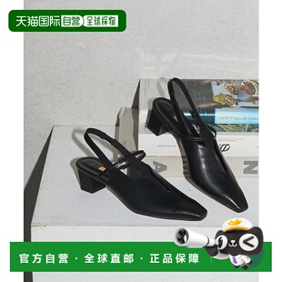 4cm 窄版 方头波浪 1h可退 鞋 女士 slingback 2519 日本直邮GRISE