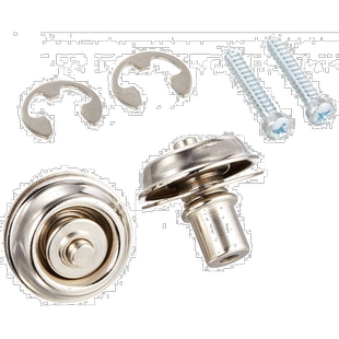 Jim Dunlop吉他效果器锁销配件SLS1401N NICKEL方便