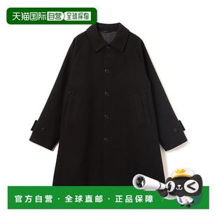 日本直邮BEAMS 针织仿毛呢短大衣 男装 型 半高领设 宽松版 1h可退