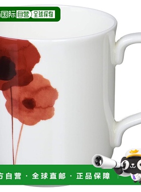 【日本直邮】Narumi鸣海 马克杯咖啡杯 春田 红色 330cc 52214-29