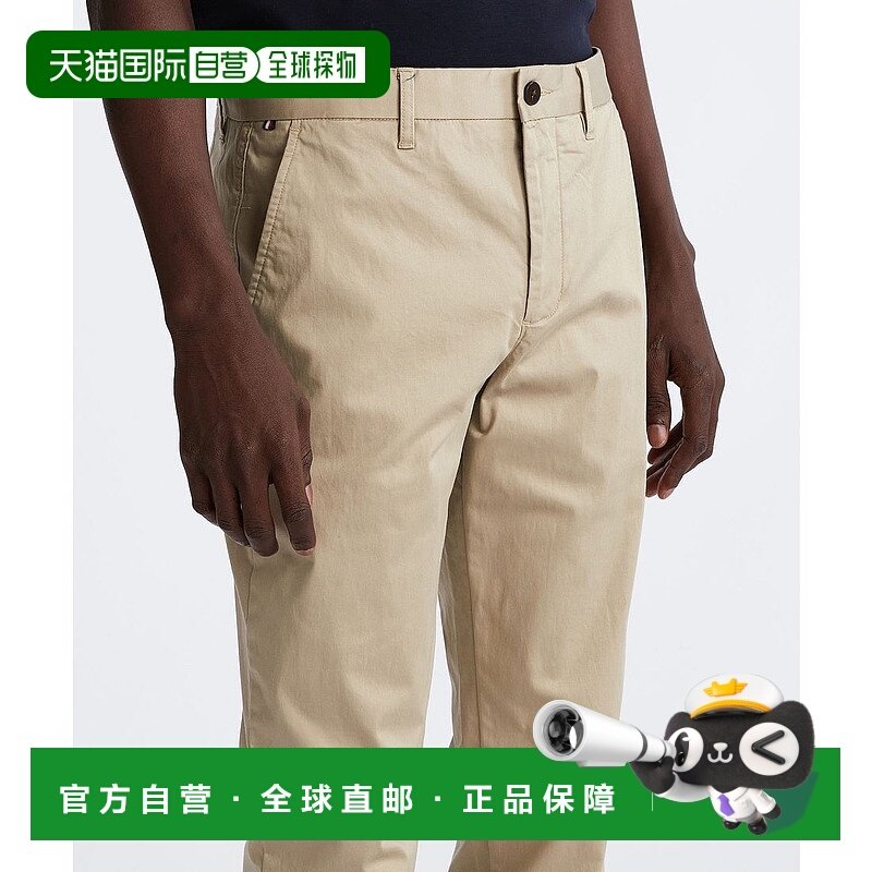 日本直邮TOMMY HILFIGER 登顿棉缎衬衫裤 女装[TO3203EM012501]