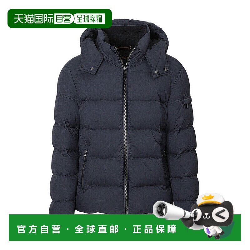 日本直邮MOORER 羽绒服蓝色男士 brett skt 海军蓝 BRETT-SKT