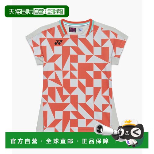 日本直邮YONEX尤尼克斯VC材质防紫外线静电速干羽网用女短袖20940