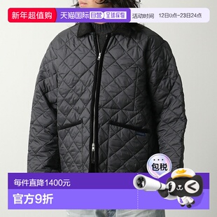 日本直邮LAVENHAM TEYNHAM LV10000 男士菱形绗缝短款夹克灯黑色
