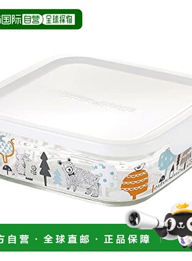 【日本直邮】Iwaki 怡万家 玻璃保存容器 方形800ml B3247-SNE