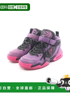 日本直邮中古LV路易威登男A级95新sneakers运动鞋尼龙鞋紫色