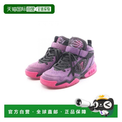 日本直邮中古LV路易威登男A级95新sneakers运动鞋尼龙鞋紫色