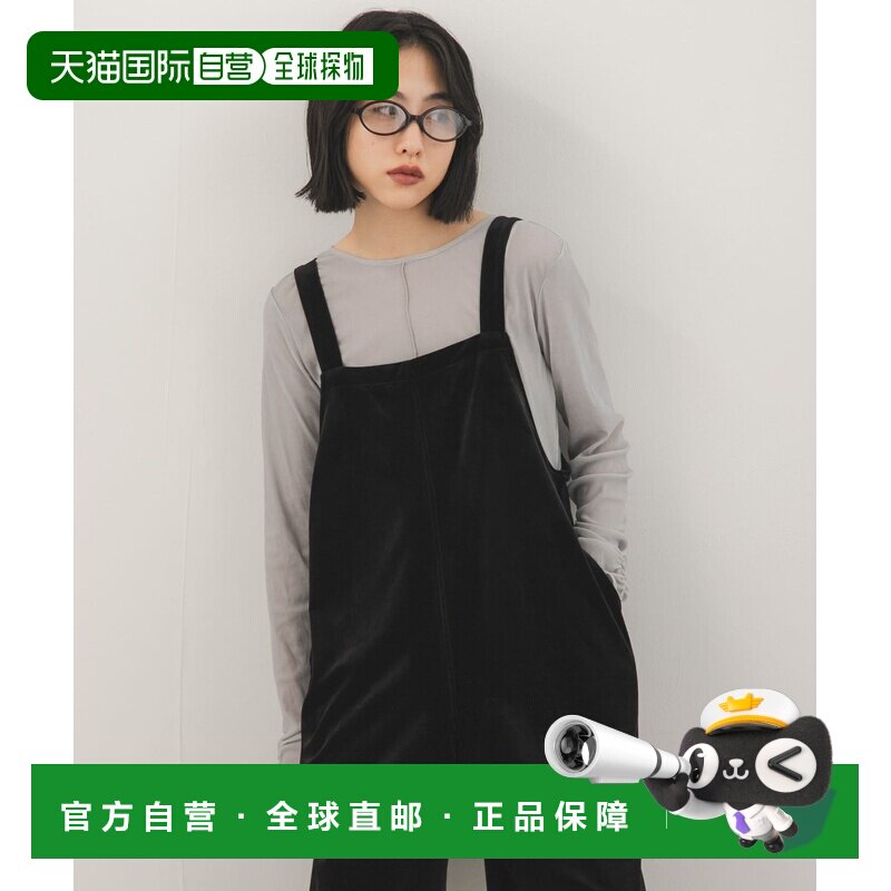 KBF 女装 丝绒连体裤 KB263302045190背 背带裤 【付后1h可退】