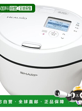 【日本直邮】Sharp夏普 电饭煲无水煲1.6L 白色 KN-HW16G-W