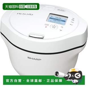 【日本直邮】Sharp夏普 电饭煲无水煲1.6L 白色 KN-HW16G-W
